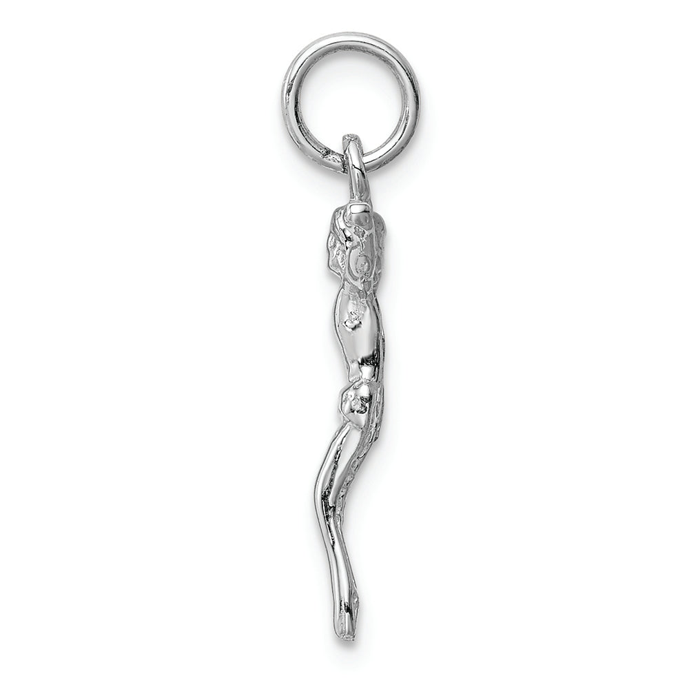 FJC Finejewelers 14k White Gold Jesus Charm