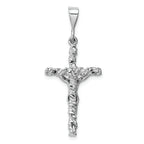 FJC Finejewelers 14k White Gold Crucifix Charm