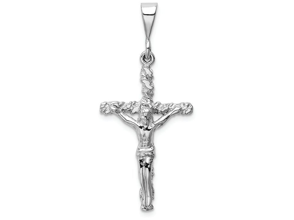 FJC Finejewelers 14k White Gold Crucifix Charm