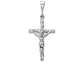 FJC Finejewelers 14k White Gold Crucifix Charm