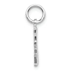 FJC Finejewelers 14k White Gold Polished Live Love Laugh Charm