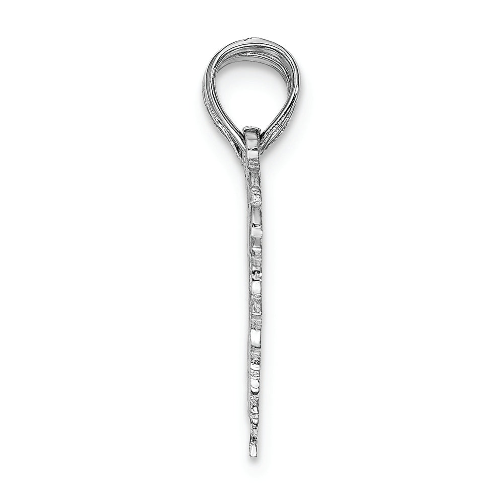 FJC Finejewelers 14k White Gold White Best Friends Heartbreakable Charm