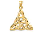FJC Finejewelers 14k Yellow Gold Polished Trinity Charm