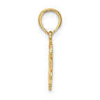 FJC Finejewelers 14k Yellow Gold Polished Christmas Bells Charm