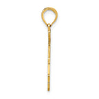 FJC Finejewelers 14k Yellow Gold Solid Florida State Charm