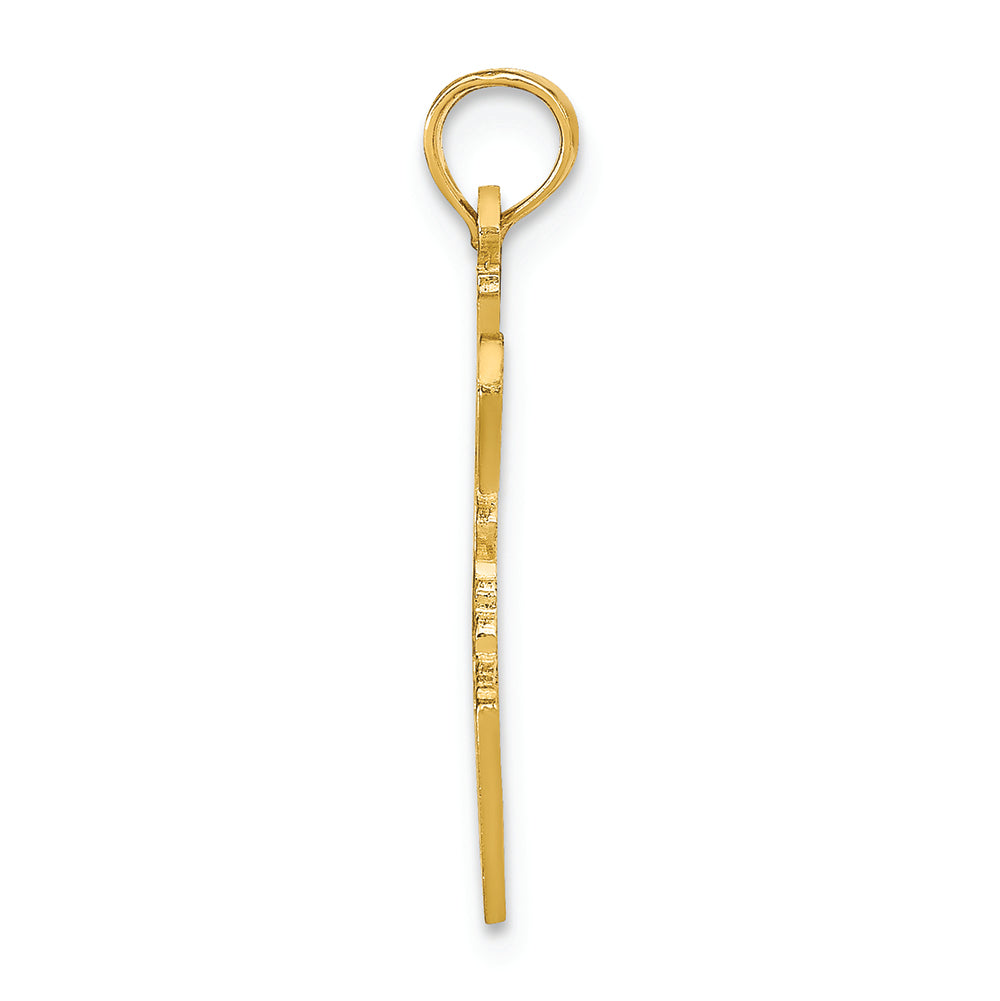 FJC Finejewelers 14k Yellow Gold Solid Idaho State Charm