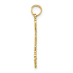 FJC Finejewelers 14k Yellow Gold Solid Michigan State Charm