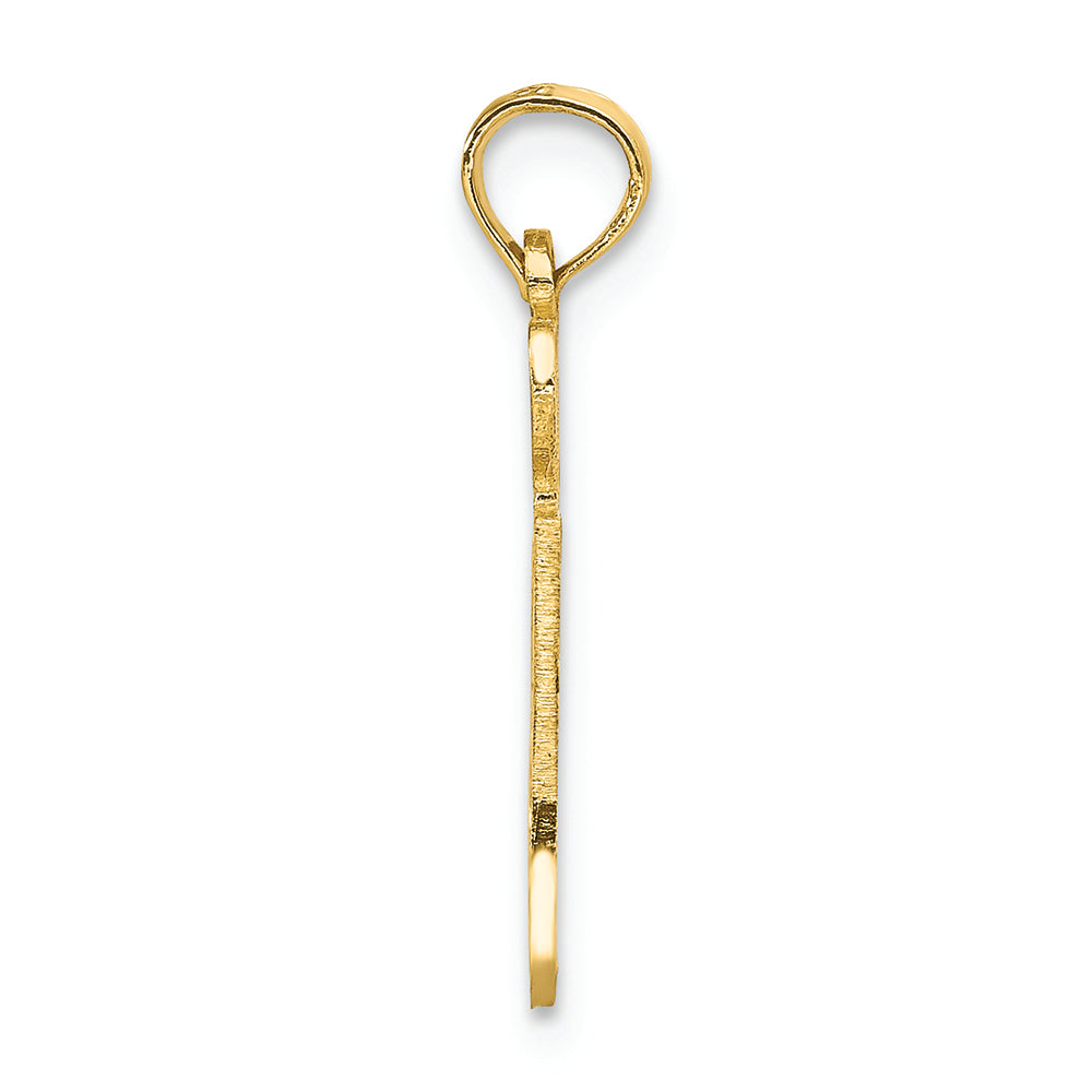 FJC Finejewelers 14k Yellow Gold Solid Washington State Charm