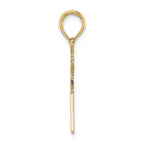 FJC Finejewelers 14k Yellow Gold Registered Nurse Charm
