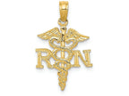 FJC Finejewelers 14k Yellow Gold Polished R.n. Charm