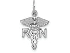 FJC Finejewelers 14k White Gold Rn Charm