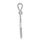 FJC Finejewelers 14k White Gold Fire Rescue Charm