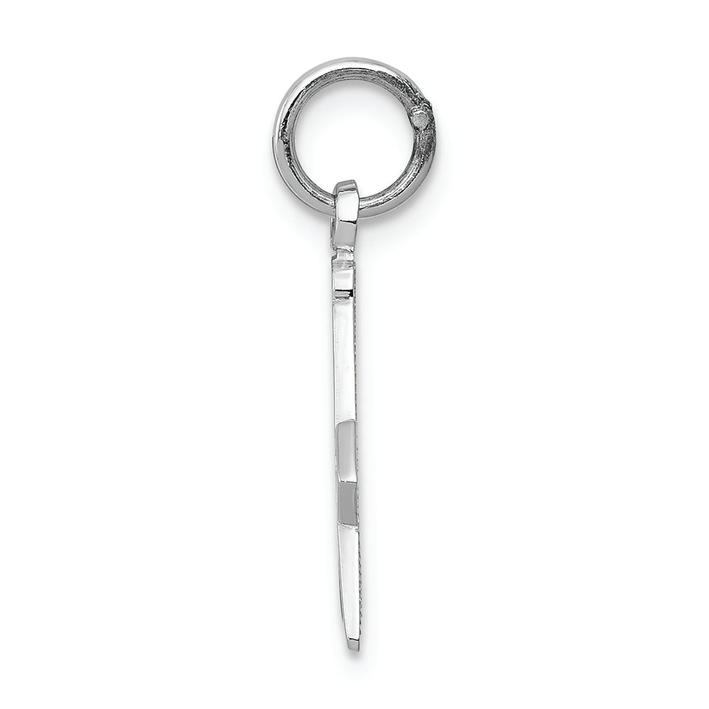 FJC Finejewelers 14k White Gold Polished Masonic Charm