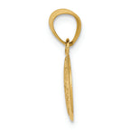FJC Finejewelers 14k Yellow Gold Moon Stars Charm