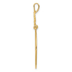 FJC Finejewelers 14k Yellow Gold Polished 5-heart Charm Holder