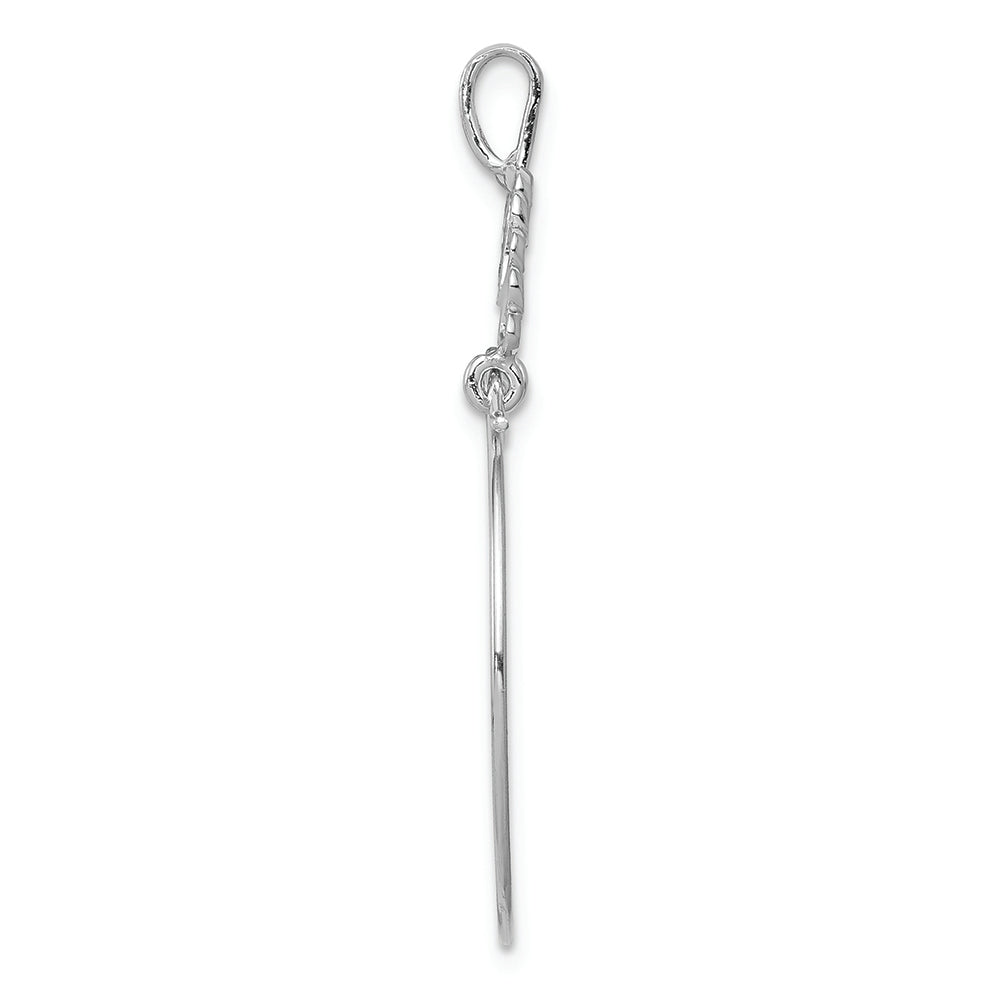 FJC Finejewelers 14k White Gold Five Hearts Charm Holdercut-out