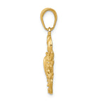 FJC Finejewelers 14k Yellow Gold Scorpion Charm