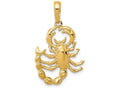 FJC Finejewelers 14k Yellow Gold Scorpion Charm