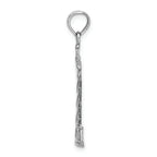 FJC Finejewelers 14k White Gold White Cape Hatteras Lighthouse Charm