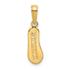 FJC Finejewelers 14k Yellow Gold 3d Hawaii Flip-flop Charm