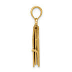 FJC Finejewelers 14k Yellow Gold Lords Prayer Bible Charm