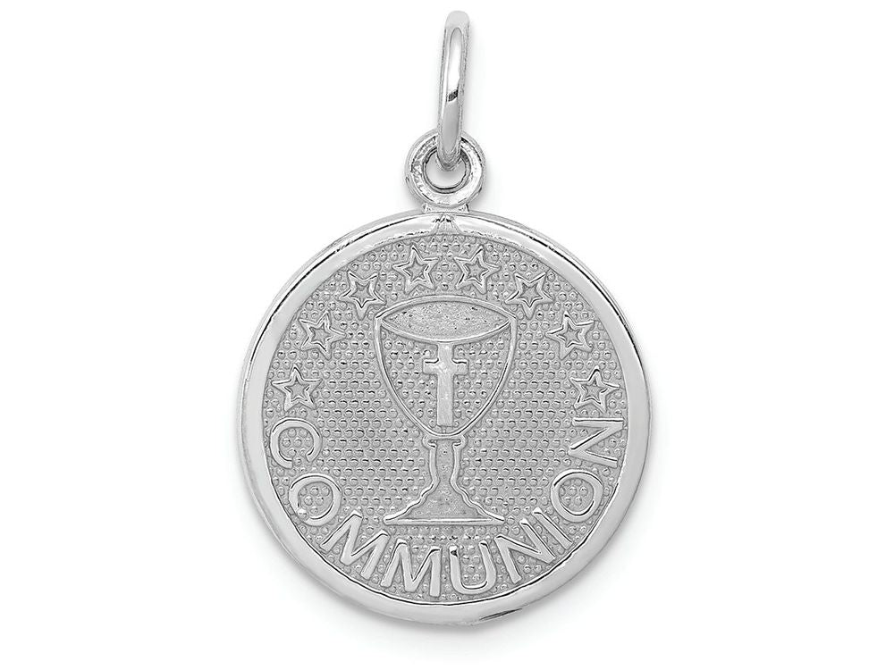 FJC Finejewelers 14k White Gold Communion Charm