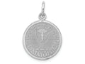 FJC Finejewelers 14k White Gold Communion Charm