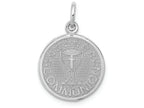 FJC Finejewelers 14k White Gold Communion Charm