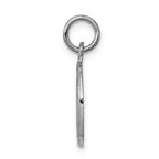 FJC Finejewelers 14k White Gold Polished Angel Charm