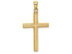 FJC Finejewelers 14k Yellow Gold Polished Cross Charm