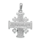 FJC Finejewelers 14k White Gold Jerusalem Cross Charm