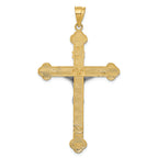 FJC Finejewelers 14k Two-tone Gold Inri Crucifix Charm