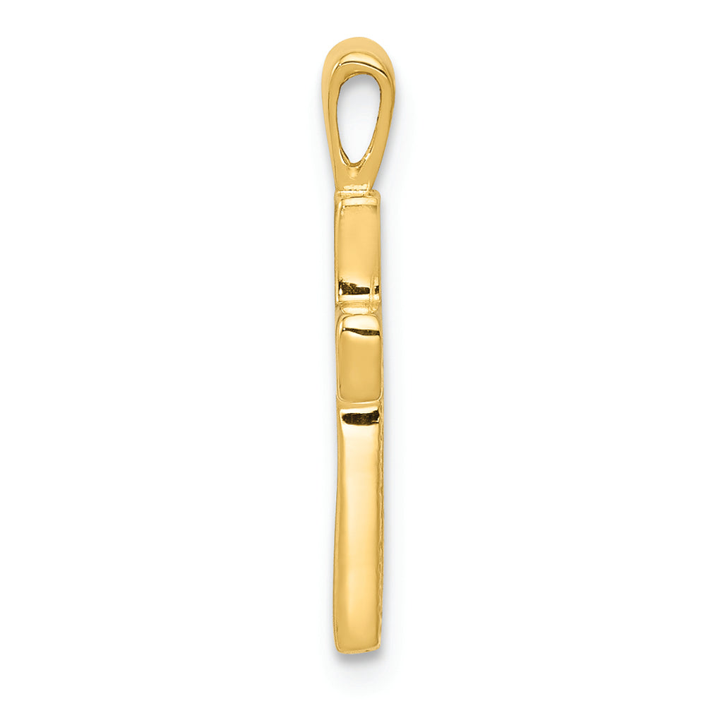 FJC Finejewelers 14k Yellow Gold Cross Charm