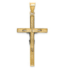 FJC Finejewelers 14k Two-tone Gold Crucifix Charm