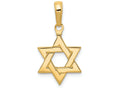 FJC Finejewelers 14k Yellow Gold Polished Star Of David Charm