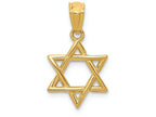 FJC Finejewelers 14k Yellow Gold Polished Star Of David Charm