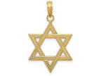 FJC Finejewelers 14k Yellow Gold Polished Star Of David Charm