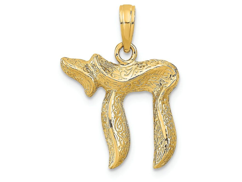 FJC Finejewelers 14k Yellow Gold Chai Charm