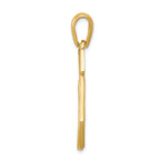 FJC Finejewelers 14k Yellow Gold Filigree Chai Charm