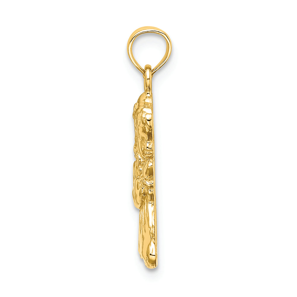 FJC Finejewelers 14k Yellow Gold Praying Girl Charm