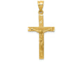 FJC Finejewelers 14k Yellow Gold Crucifix Charm
