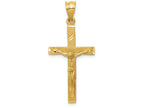FJC Finejewelers 14k Yellow Gold Crucifix Charm