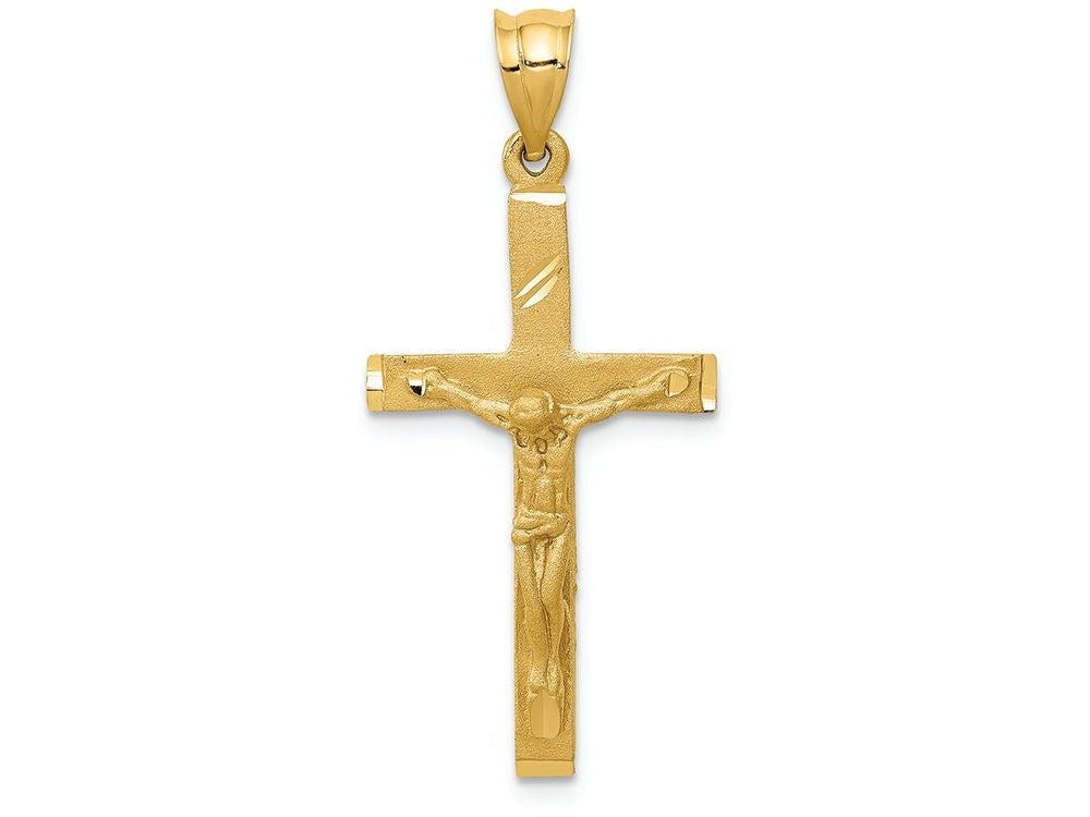 FJC Finejewelers 14k Yellow Gold Crucifix Charm