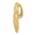 FJC Finejewelers 14k Yellow Gold Starfish Cluster Slide Charm