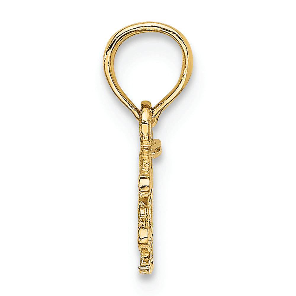 FJC Finejewelers 14k Yellow Gold Helicopter Charm