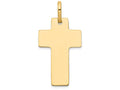 FJC Finejewelers 14k Yellow Gold Polished Cross Charm