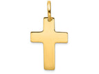 FJC Finejewelers 14k Yellow Gold Polished Cross Charm