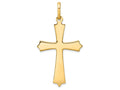 FJC Finejewelers 14k Yellow Gold Polished Cross Charm