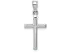 FJC Finejewelers 14k White Gold Hollow Cross Charm