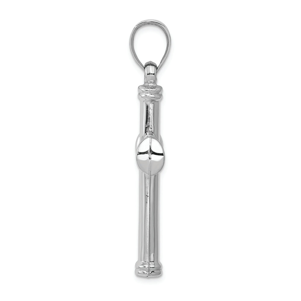 FJC Finejewelers 14k White Gold Hollow Cross Charm